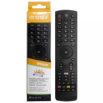 SYSTO CRC1316V Universal TV Remote Control