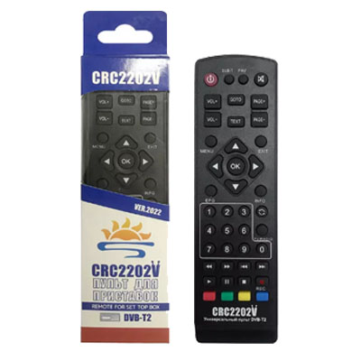 SYSTO CRC2202V SAT DVB-T2 Universal Remote Control