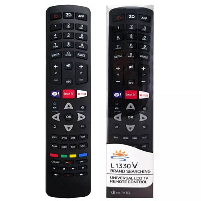 SYSTO L1330V Universal TV Remote Control for TCL Smart TV
